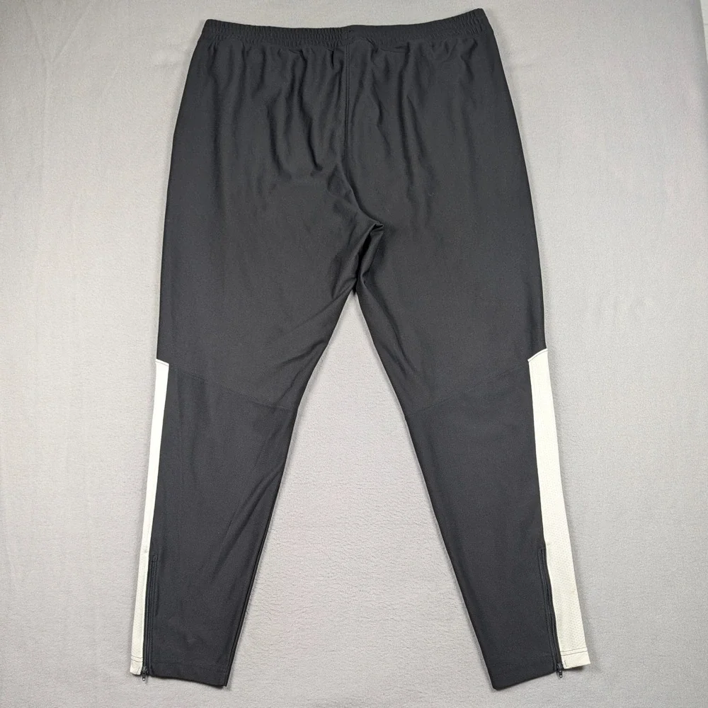 Under‎ Armour Training Pants Mens XXL Black Twister Tapered Ankle Zip 1347294